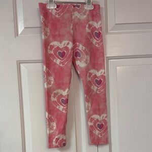 OshKosh B'gosh Pink Heart Pattern Leggings